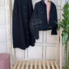 ست کت و دامن مشکی کد 10110