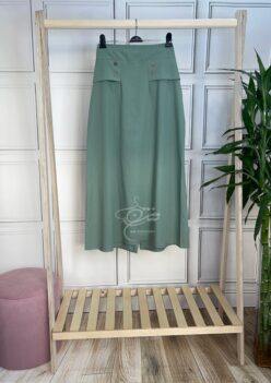 دامن رنگی دل آسا سبز کد 10112